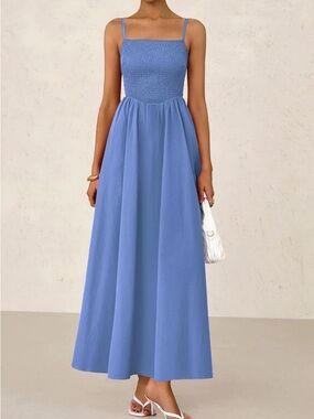 PrettyGarden Women’s Smocked Maxi Dress